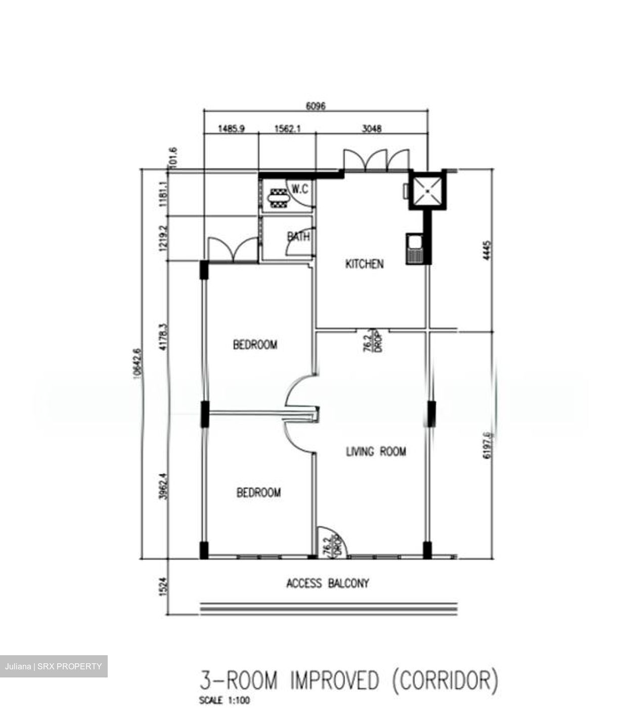 Blk 3 Saint George's Road (Kallang/Whampoa), HDB 3 Rooms #513041131